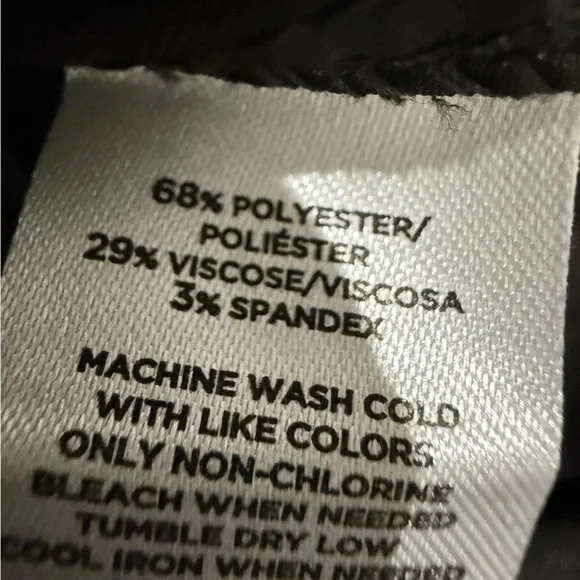 Ann Taylor The Petite Ankle Pant in Seasonless Stretch Core Black 0P New - Picture 6 of 7